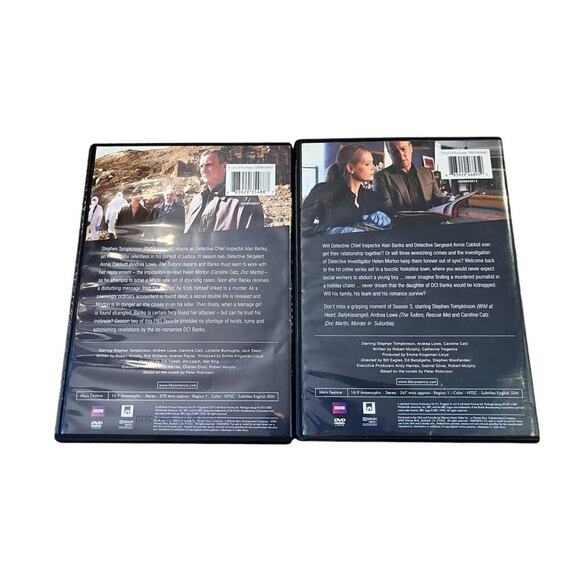 DCI Banks: Season 2 & 3 DVD, Region 1, Stephen Tompkinson BBC 4 Discs - Picture 2 of 4